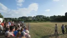 Exhibición de tiro con armamento romano. /A.G.
