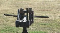 Exhibición de tiro con armamento romano. /A.G.