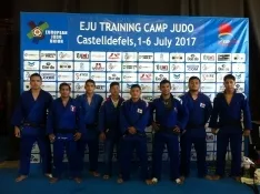 Foto 4 - Alexis Rosa y Roc&iacute;o Garc&iacute;a se preparan para el Europeo Universitario de Judo
