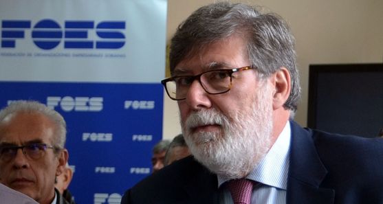 Santiago Aparicio, presidente de FOES./SN