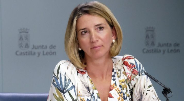 La consejera de Familia e Igualdad, Alicia García, este jueves.