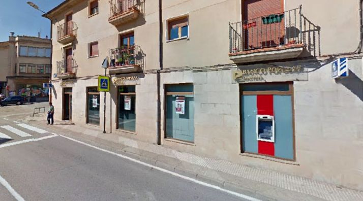 Imagen de la sucursal atracada esta mañana de jueves./GM