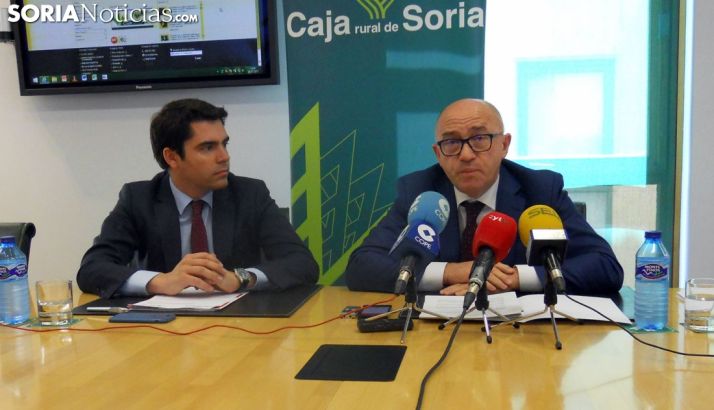 Domingo Barca (dcha.) y Diego Vizcaíno. /SN 