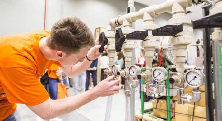 Un estudiante en una edición anterior.