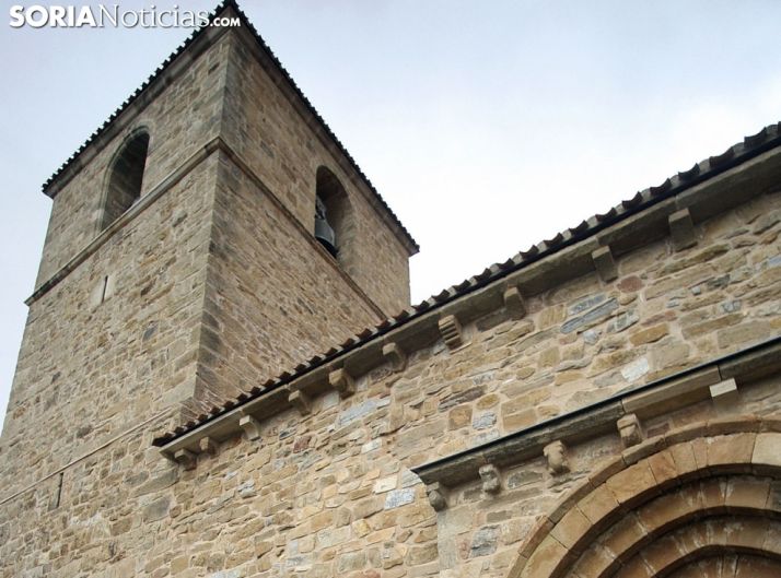 Detalle de la iglesia de Cerbón./SN