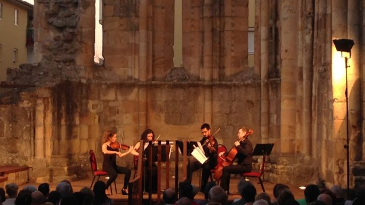 Ensemble Durius durante un concierto. / ED.