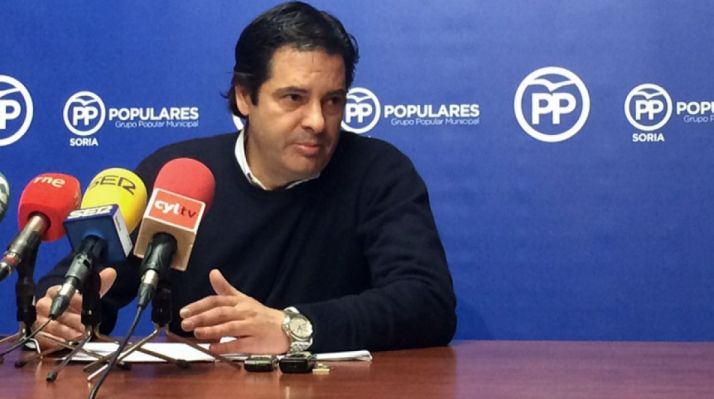 Javier Martín, concejal del PP en el Consistorio capitalino.