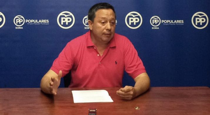 Adolfo Sainz, portavoz municipal del grupo Popular en el Ayuntamiento.