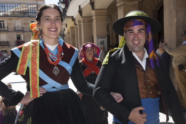 Soria se viste con su traje tradicional