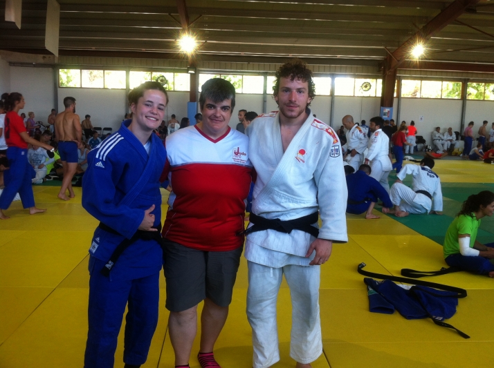 Alexis Rosa y Roc&iacute;o Garc&iacute;a se preparan para el Europeo Universitario de Judo