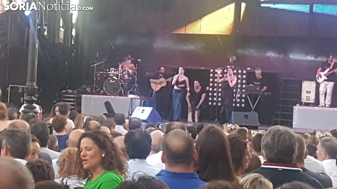 Ujno de los instantes del concierto. /SN