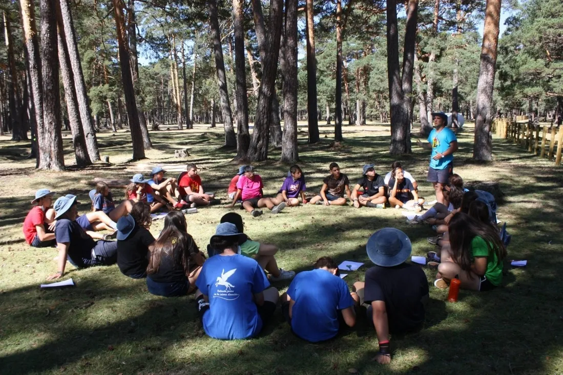 Imágenes del campamento. 