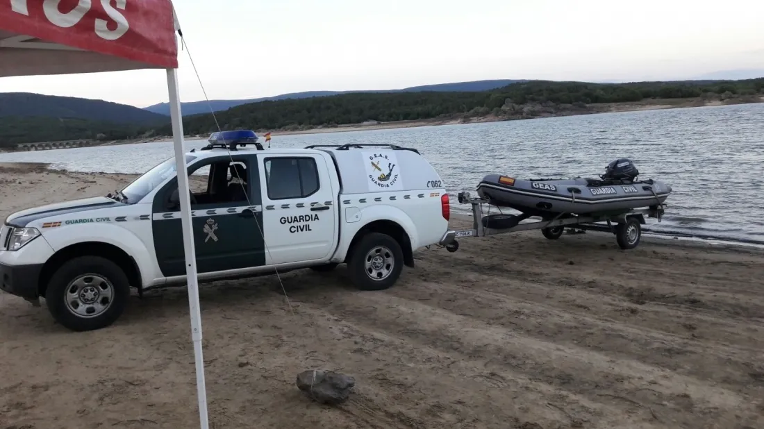 Foto 2 -  Ahogado un joven en el embalse de la Cuerda del Pozo