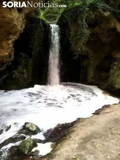 La Cascada de las Truchas, en el Cañón del Val./SN