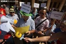 Imagen de la concentración en Almazán./SN