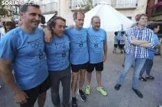 Emotivos instantes este domingo en Ágreda./SN