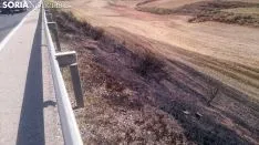 Imagen el lugar del incendio./SN