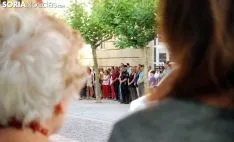 Concentración en la sede de la Subdelegación del Gobierno este viernes./SN