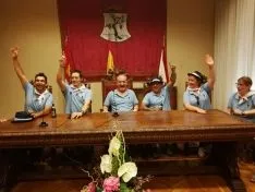 Foto 3 -  Quema del Gallo Roque en &Aacute;greda