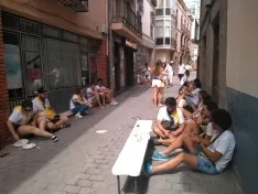 Foto 5 - Calurosa primera jornada de las fiestas del Burgo