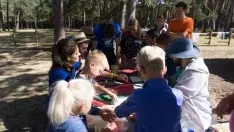 Imágenes del campamento. 