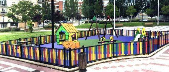 Así será el parque infantil de La Barriada./Ayto.