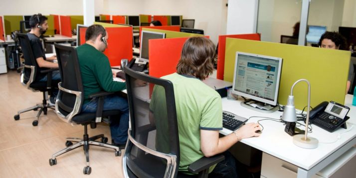 Operarios del servicio./Jta.