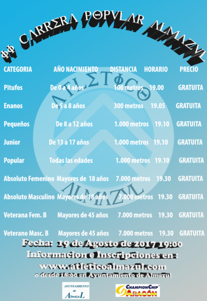 Carrera popular de Almazul. / AA.