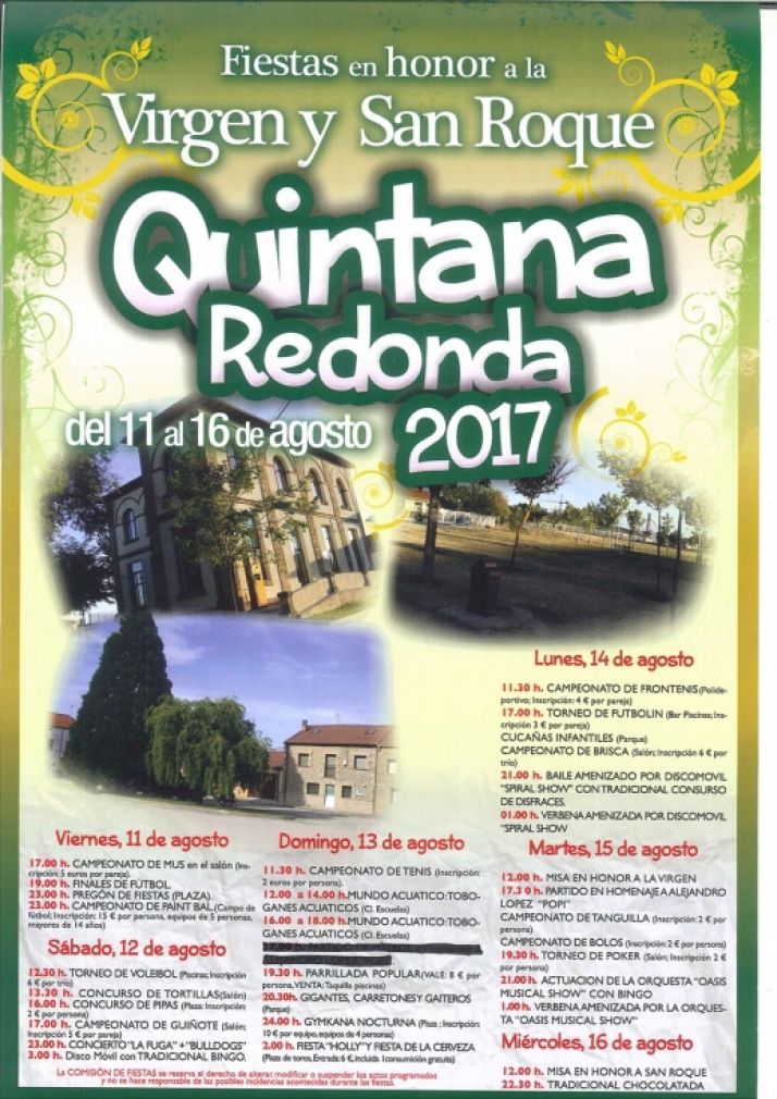Continúan las fiestas de Quintana Redonda
