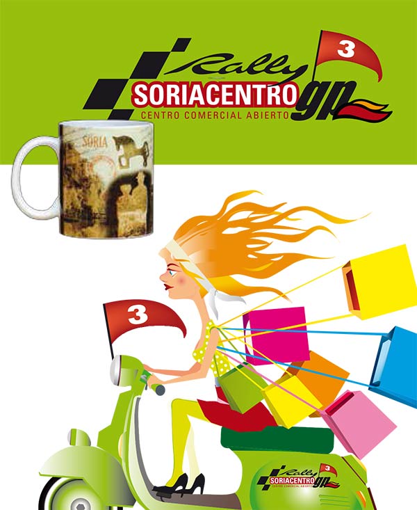 ¡Coge por el asa la taza soriana del Rally Soriacentro GP!