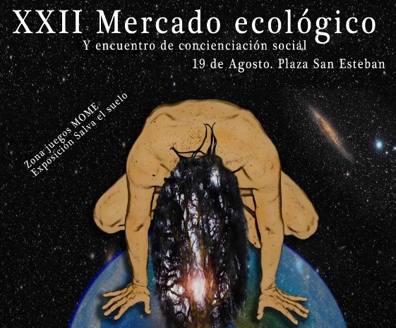 Desde las 10:00 se celebra el  XXII mercado ecológico en la Plaza de San Esteban