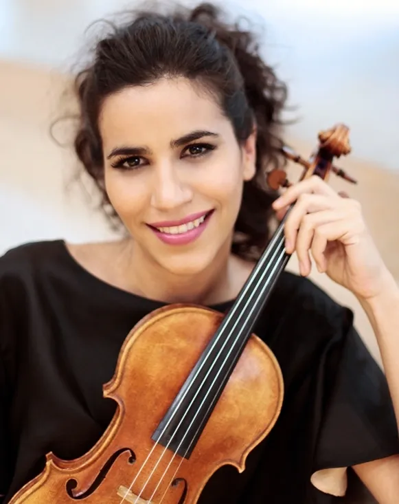 La violinista Ana María Valderrama.