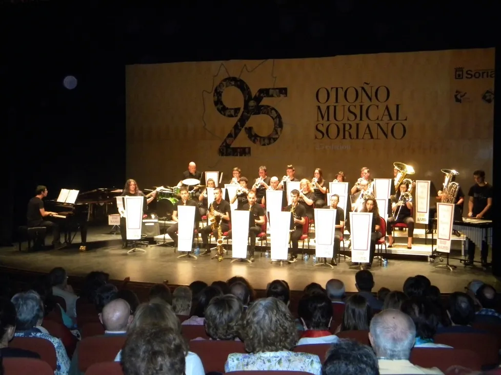 Foto 7 - La Big Band de la Banda Municipal pone el broche final al Marat&oacute;n Musical Soriano