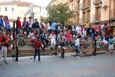 Una imagen de la víspera de San Miguel en Ágreda. /SN
