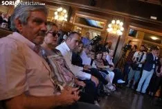 Un momento del homenaje./SN