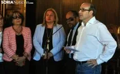 Un momento del homenaje./SN