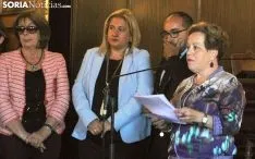 Un momento del homenaje./SN
