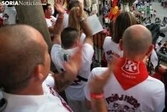 Una imagen de la víspera de San Miguel en Ágreda. /SN