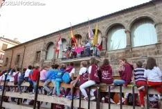 Una imagen de la víspera de San Miguel en Ágreda. /SN
