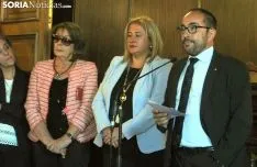 Un momento del homenaje./SN