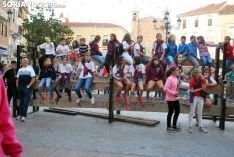 Una imagen de la víspera de San Miguel en Ágreda. /SN