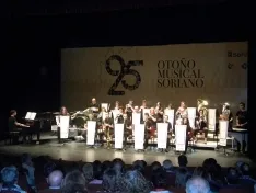 Foto 6 - La Big Band de la Banda Municipal pone el broche final al Marat&oacute;n Musical Soriano