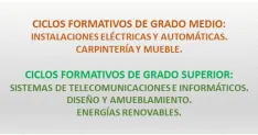 Foto 3 - El CIFP Pico Frentes, una buena alternativa para este curso