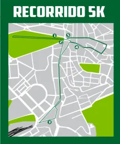 Recorrido para la 5K.