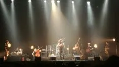Diferentes instantes del concierto de Ara Malikian en Soria.
