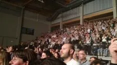 Diferentes instantes del concierto de Ara Malikian en Soria.