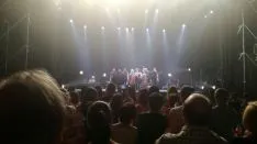 Diferentes instantes del concierto de Ara Malikian en Soria.