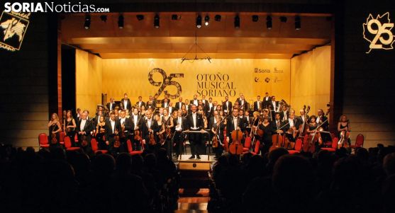 La Orquesta Sinfónica de RTVE este viernes./SN