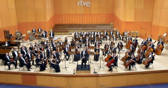 La Orquesta Sinfónica de RTVE.