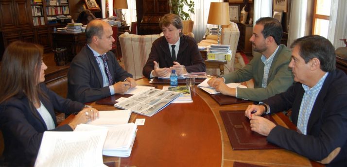 Reunión en Alcaldía con responsables de Adif este jueves./Ayto.
